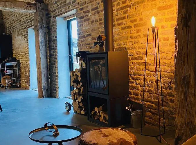 Hoeve Aan De Rand Maastricht Met Natuurzwembad